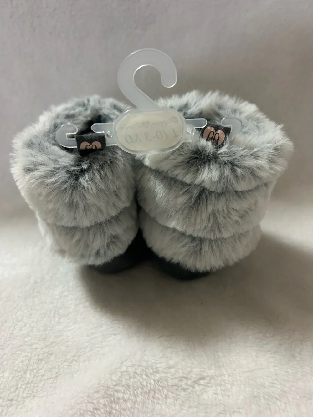 Stepping Stone Baby Faux Fur Boots 0-3 months